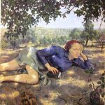 Jenshina - Ilan Baruh in Israeli Art Collection