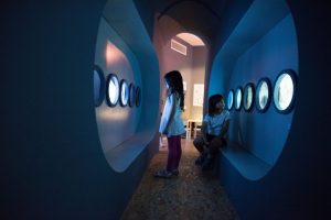 צוללת בתערוכת סודות הים_צילום נמרוד סונדרס