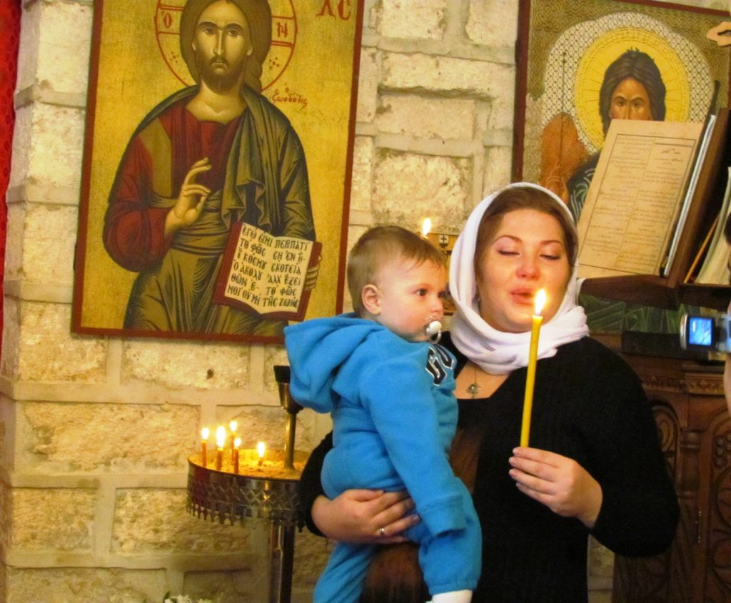 Древний храм на святой земле