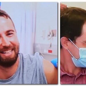 Начало испытание израильской вакцины против коронавируса на людях. Добровольцы Анер Отоланги и Сегев Харель